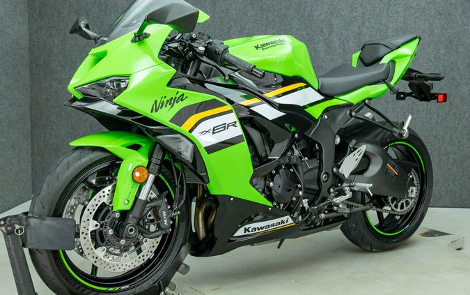 2025 KAWASAKI ZX636 NINJA ZX6R KRT W/ABS