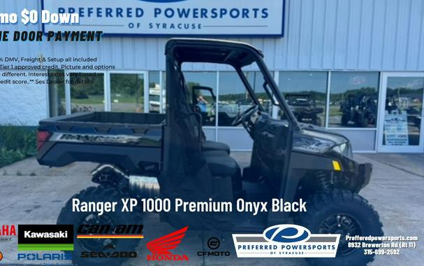 2025 Polaris Industries Ranger XP 1000 Premium Onyx Black