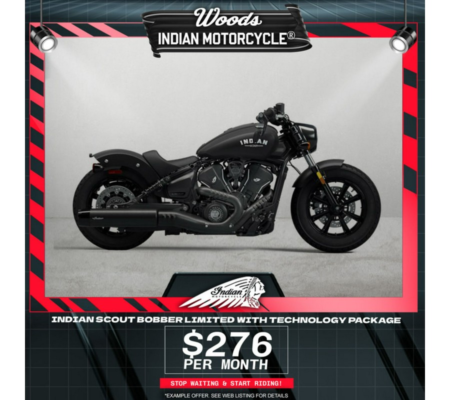 2025 Indian Motorcycle® Scout® Bobber Limited + Tech