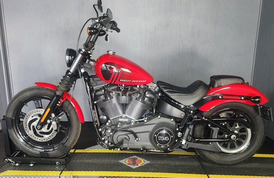 2023 Harley-Davidson Street Bob 114 FXBBS REDLINE RED