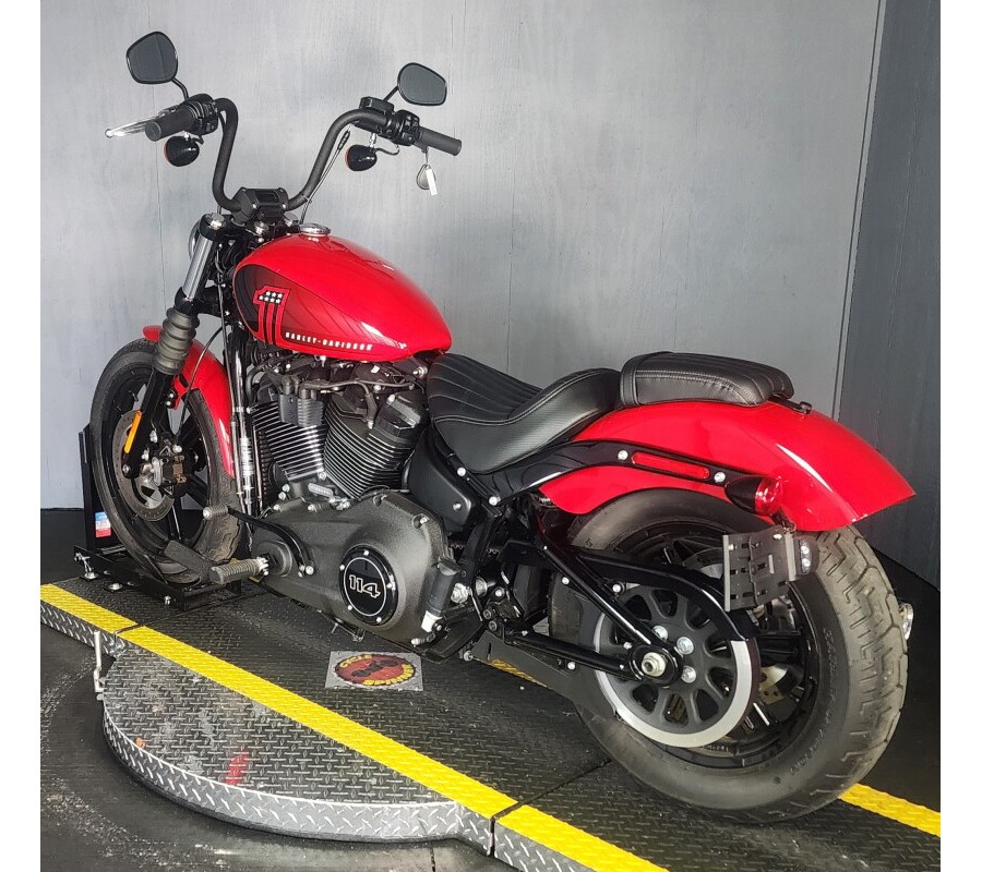 2023 Harley-Davidson Street Bob 114 FXBBS REDLINE RED