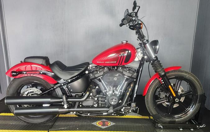 2023 Harley-Davidson Street Bob 114 FXBBS REDLINE RED