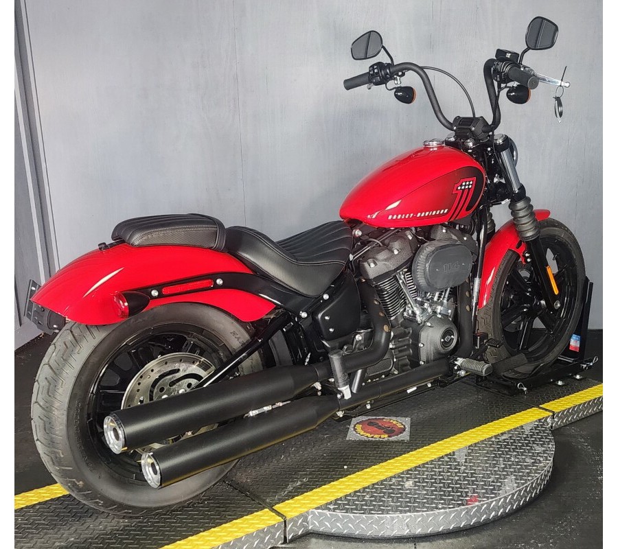 2023 Harley-Davidson Street Bob 114 FXBBS REDLINE RED