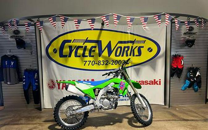 2024 Kawasaki KX 250 50th Anniversary Edition