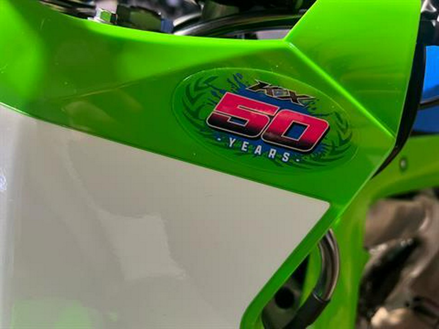 2024 Kawasaki KX 250 50th Anniversary Edition