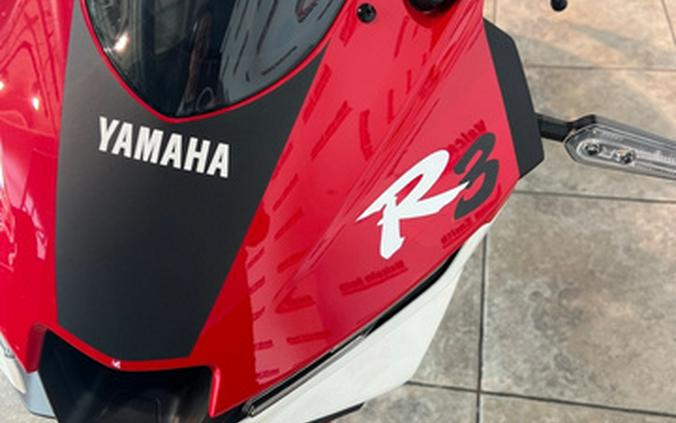 2026 Yamaha YZF R3 ABS CA 70Th Anniversary Edition