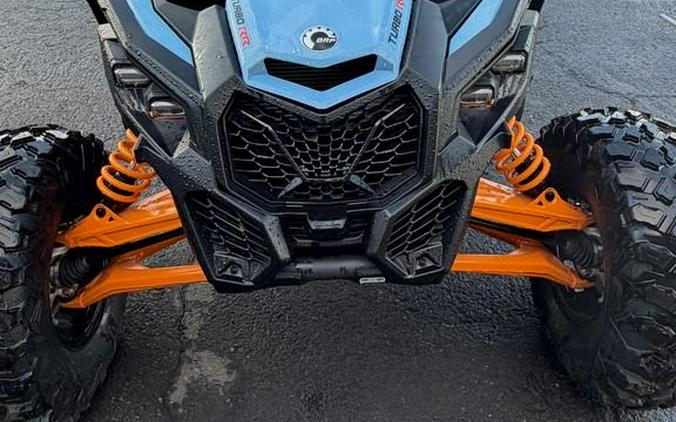 2026 Can-Am® Maverick X3 Max RS Turbo RR Scandi Blue & Orange Crush
