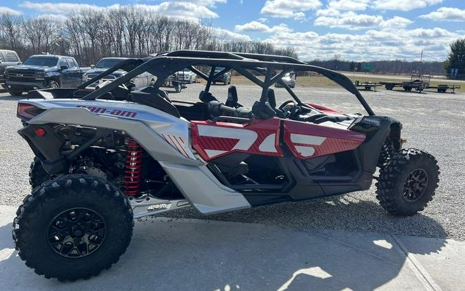 2024 Can-Am® Maverick X3 MAX DS Turbo Fiery Red & Hyper Silver