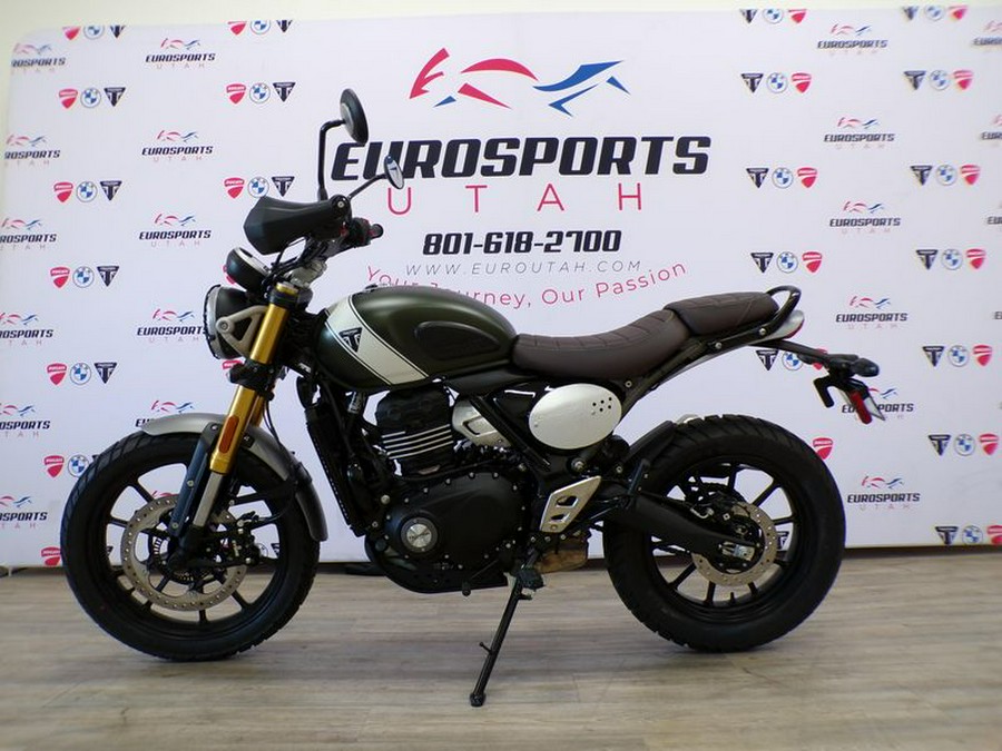 New 2025 Triumph SCRAMBLER 400 X