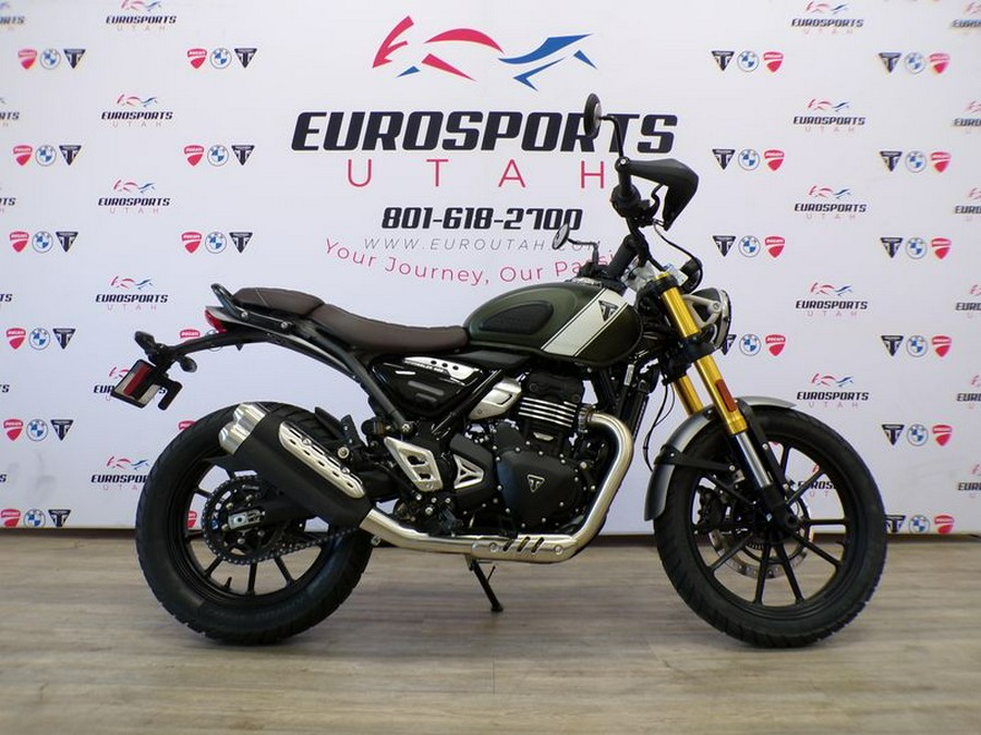New 2025 Triumph SCRAMBLER 400 X