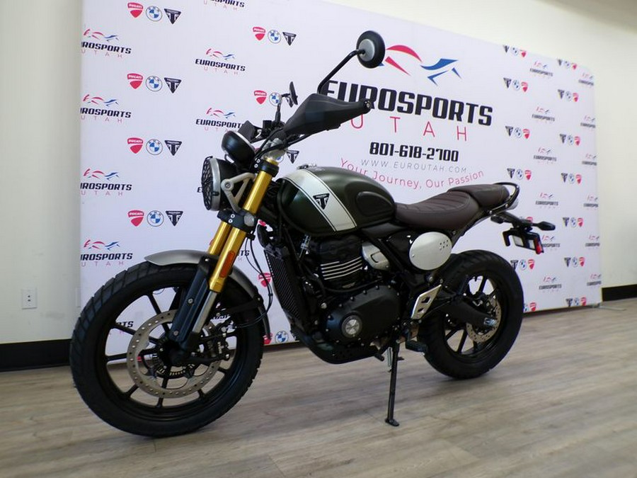 New 2025 Triumph SCRAMBLER 400 X