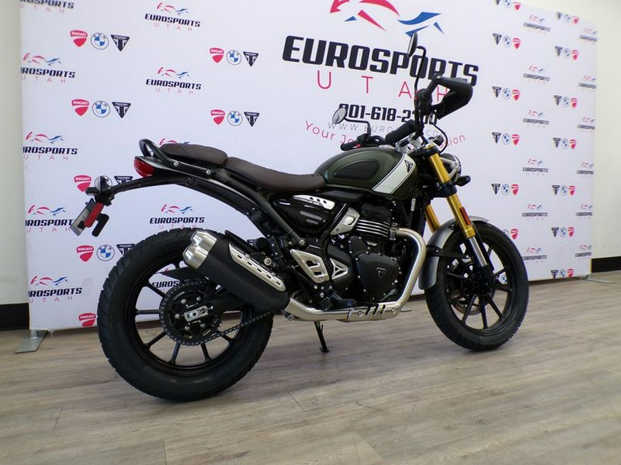 New 2025 Triumph SCRAMBLER 400 X