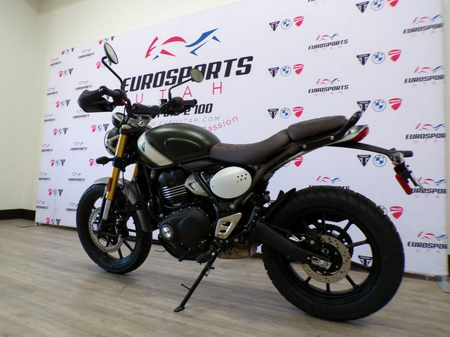 New 2025 Triumph SCRAMBLER 400 X