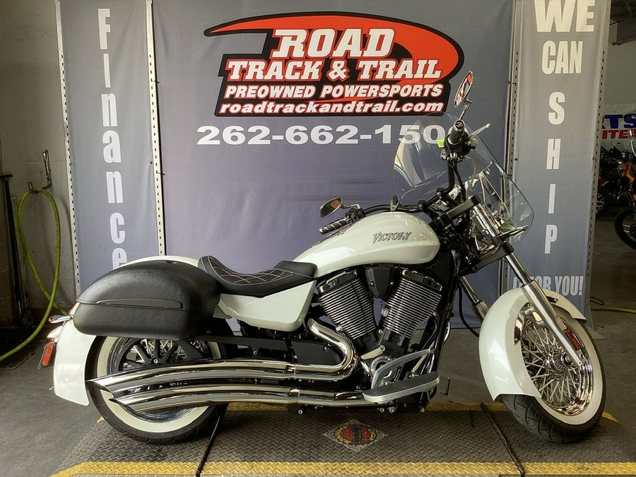 2013 Victory Motorcycles® Boardwalk™ Pearl White