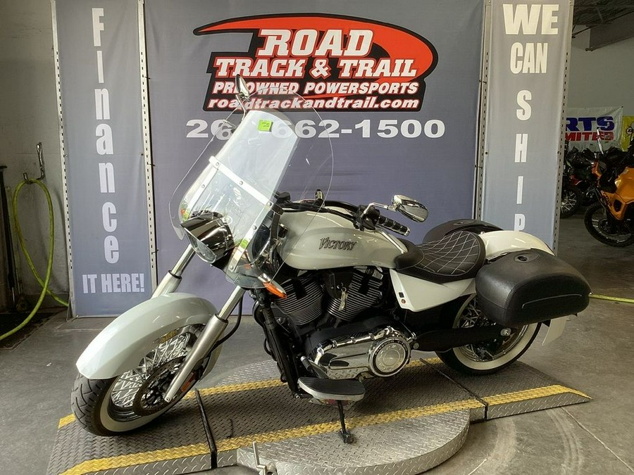 2013 Victory Motorcycles® Boardwalk™ Pearl White