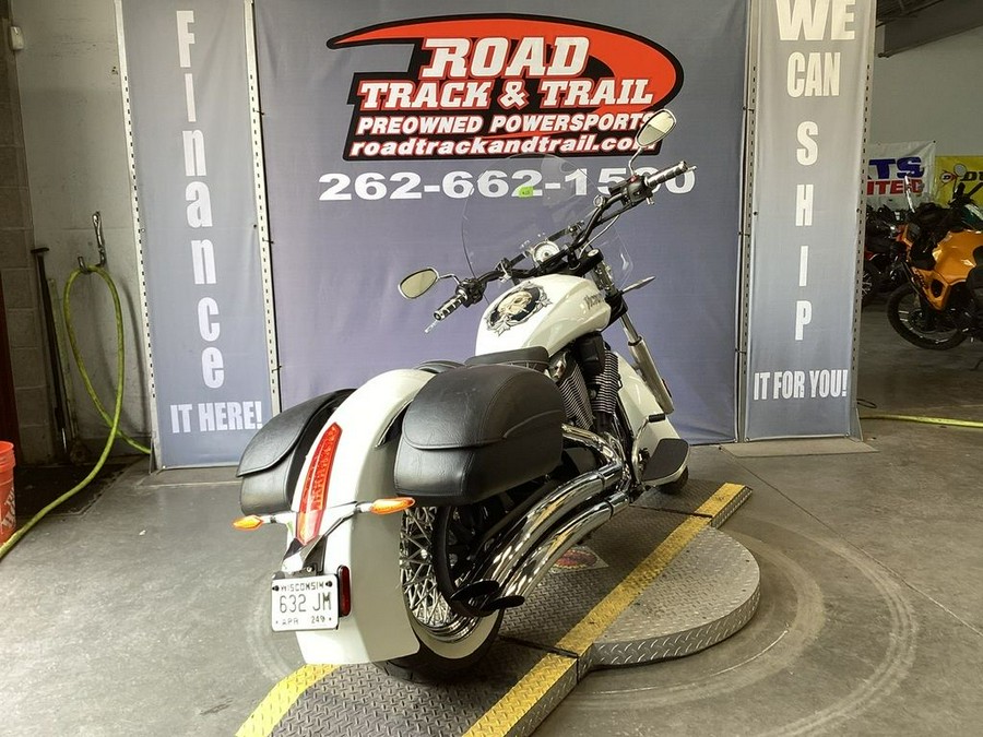 2013 Victory Motorcycles® Boardwalk™ Pearl White