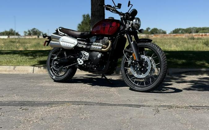 2024 Triumph Scrambler 1200 X Carnival Red