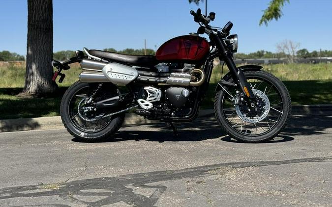 2024 Triumph Scrambler 1200 X Carnival Red