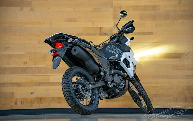 2025 Kawasaki KLR650 Pearl Crystal White/Metallic Carbon Gray A Pearl Crystal WhiteMetallic Carbon Gray