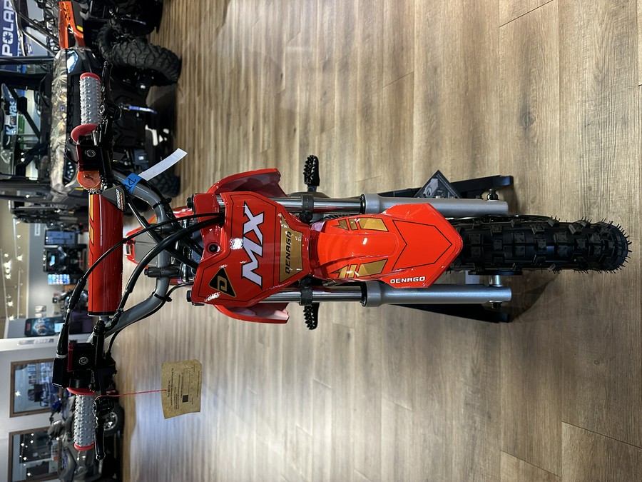 2026 Denago Powersports MX Dirt Bike Red - 111442