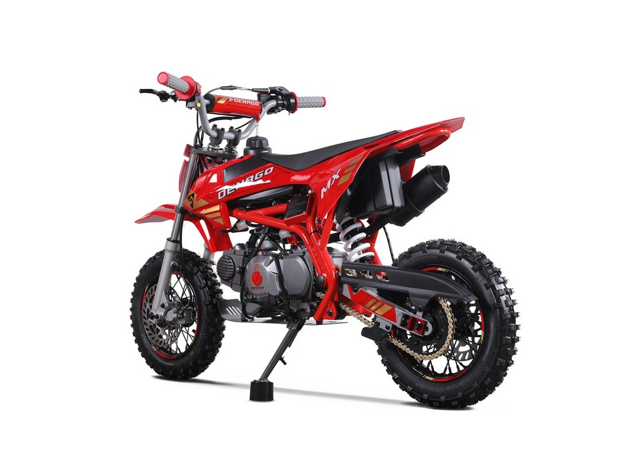 2026 Denago Powersports MX Dirt Bike Red - 111442