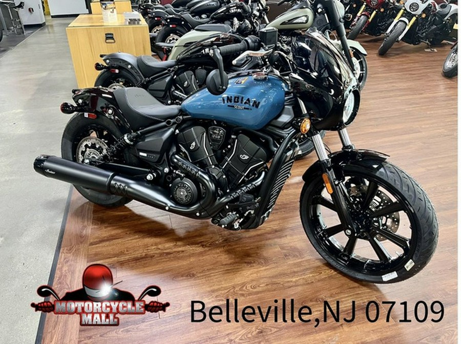 2025 Indian Sport Scout Limited +Tech Storm Blue