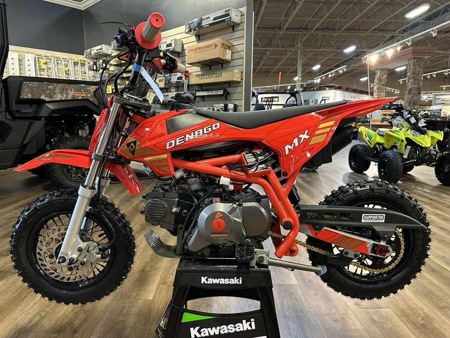 2026 Denago Powersports MX Dirt Bike Red - 111441
