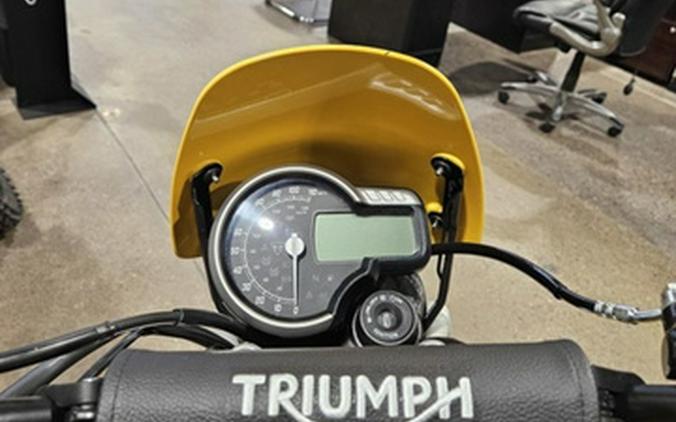 2026 Triumph Scrambler 400 XC Racing Yellow
