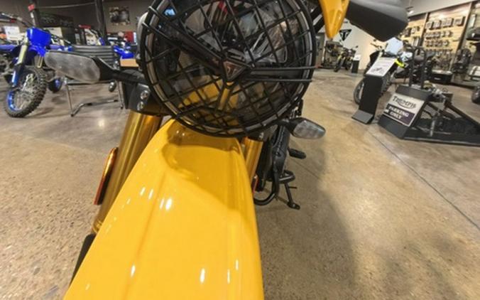 2026 Triumph Scrambler 400 XC Racing Yellow