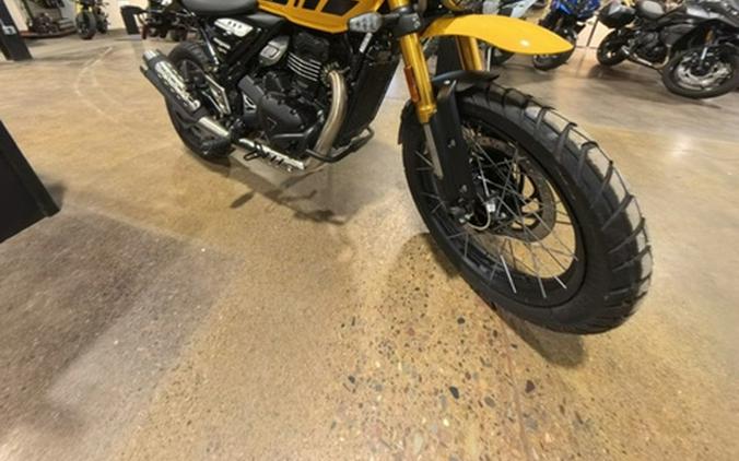 2026 Triumph Scrambler 400 XC Racing Yellow