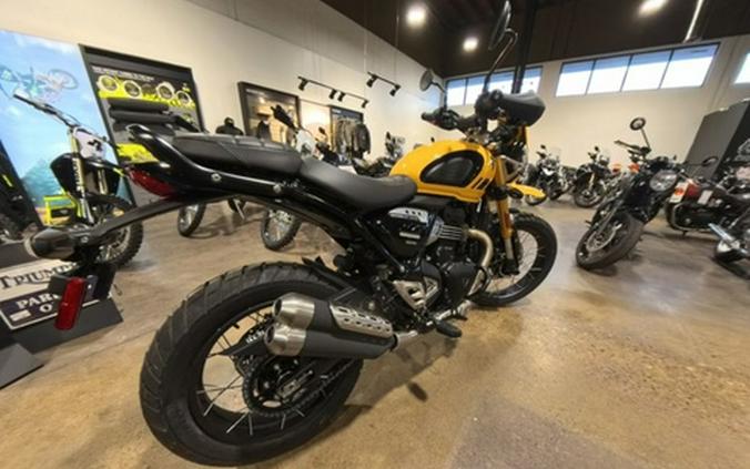 2026 Triumph Scrambler 400 XC Racing Yellow