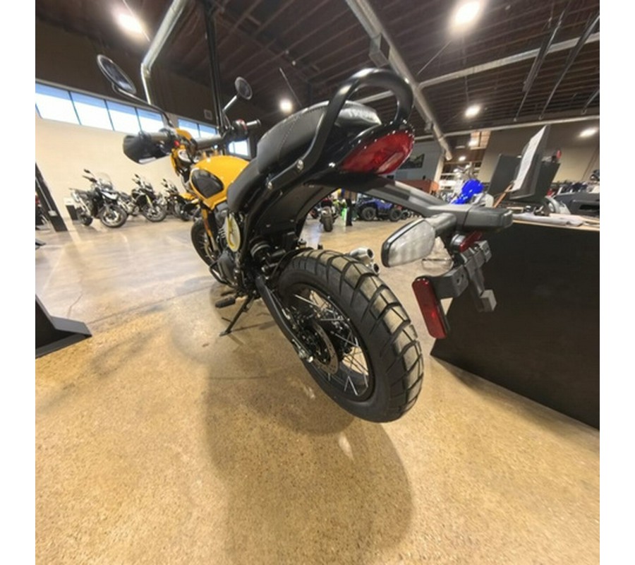 2026 Triumph Scrambler 400 XC Racing Yellow