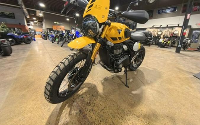 2026 Triumph Scrambler 400 XC Racing Yellow