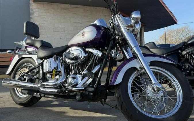 2002 Harley-Davidson® Fat Boy® Luxury Blue/Diamond Ice