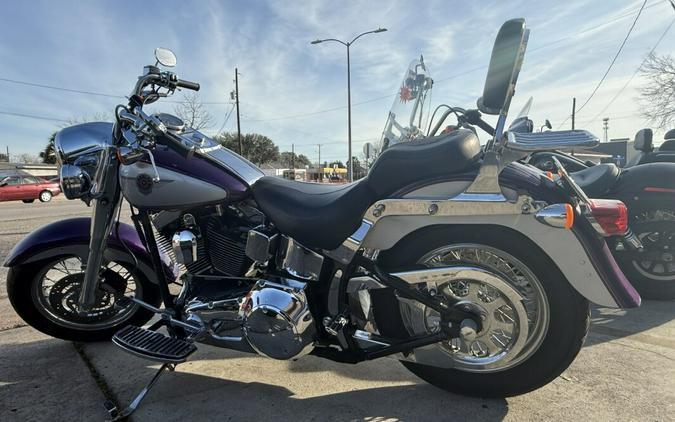 2002 Harley-Davidson® Fat Boy® Luxury Blue/Diamond Ice