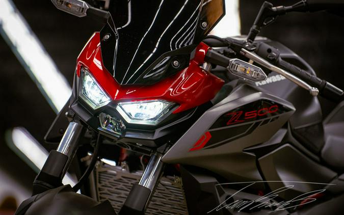 2025 Kawasaki Z500 SE ABS