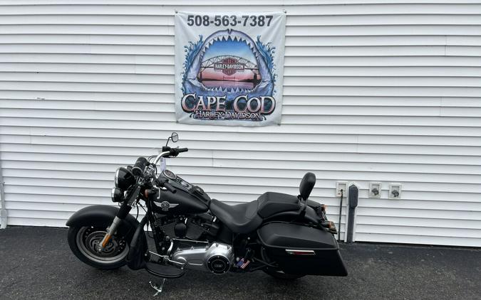 2012 Harley-Davidson® Fat Boy® Lo Black Denim