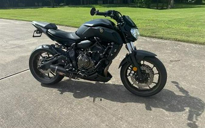 2018 Yamaha MT-07