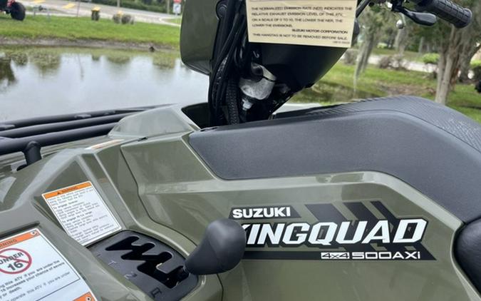 2024 Suzuki KingQuad 500 AXi