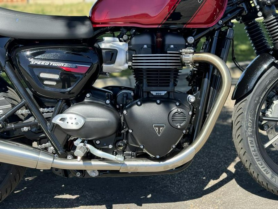 2024 Triumph Speed Twin 900 Carnival Red/Phantom Black