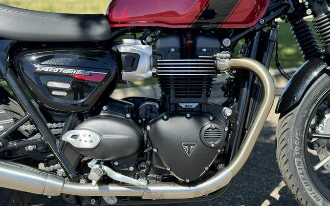 2024 Triumph Speed Twin 900 Carnival Red/Phantom Black