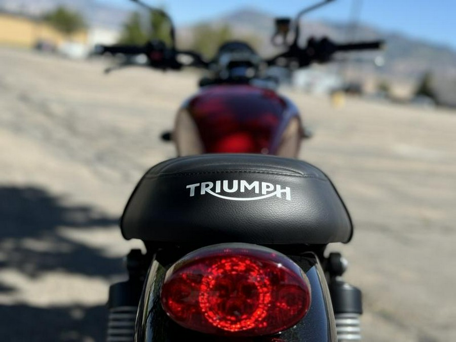 2024 Triumph Speed Twin 900 Carnival Red/Phantom Black