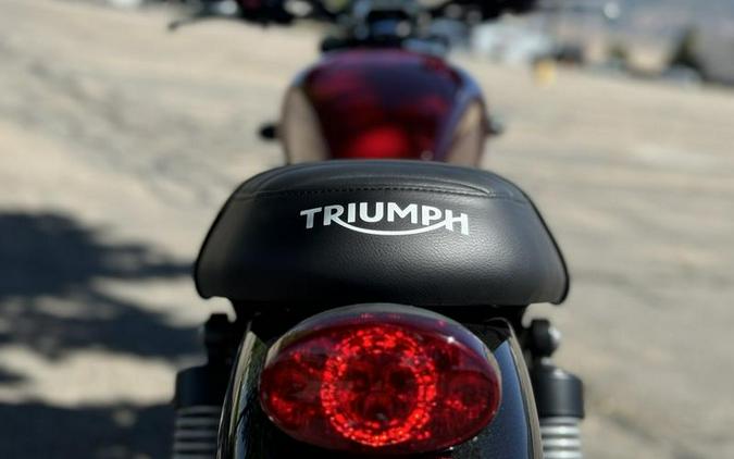 2024 Triumph Speed Twin 900 Carnival Red/Phantom Black