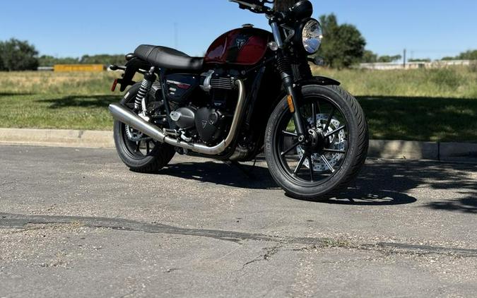 2024 Triumph Speed Twin 900 Carnival Red/Phantom Black