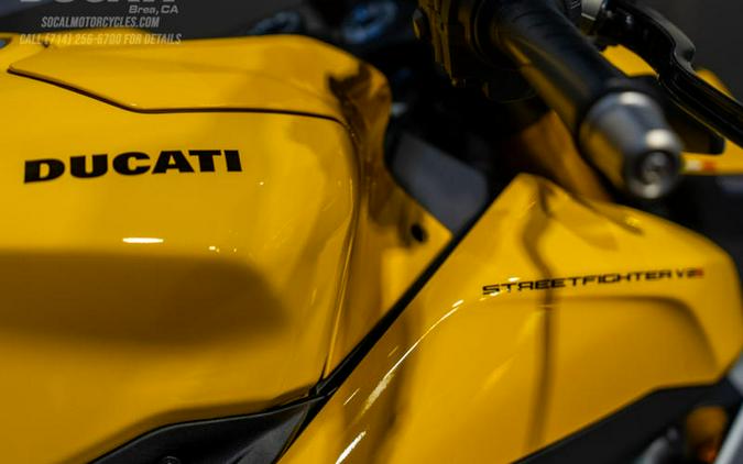 2027 Ducati Streetfighter V2 S Ducati Yellow