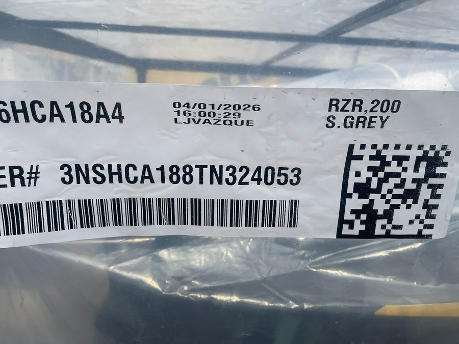 2026 Polaris RZR 200 EFI