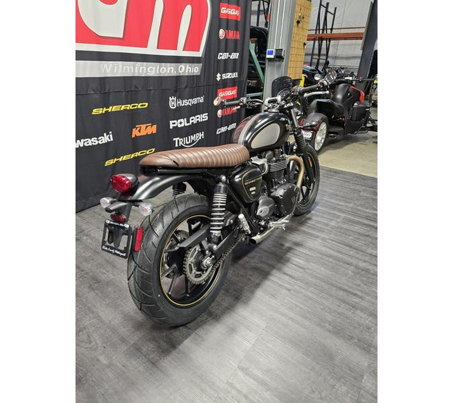 2022 Triumph STREET TWIN GOLDLINE