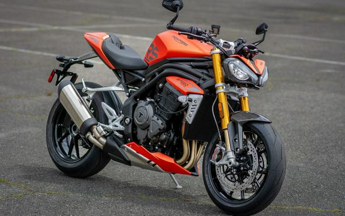 2023 Triumph Speed Triple 1200 RS Matte Baja Orange