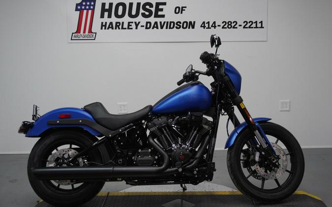 2026 Harley-Davidson® Low Rider® S Aurora Blue Denim Black Trim