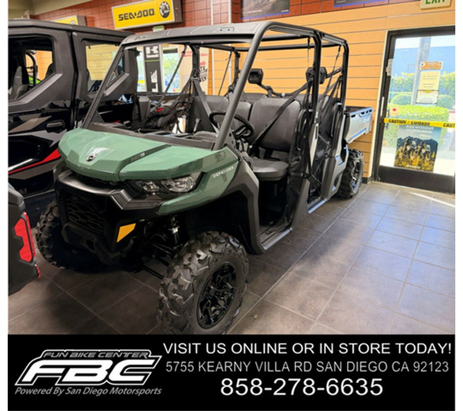 2025 Can-Am Defender MAX DPS HD9 Compass Green